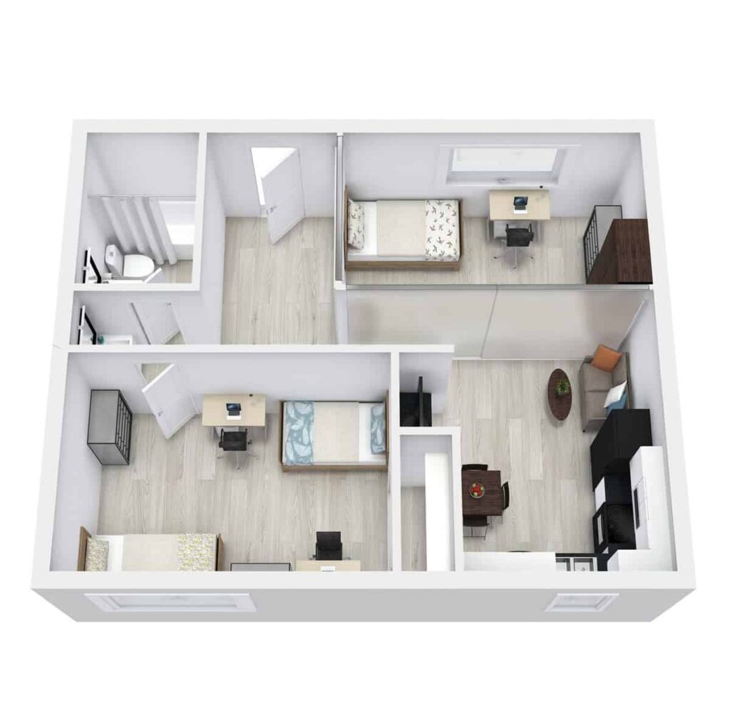 Seville Floor Plans - Capri Apartments at Isla Vista